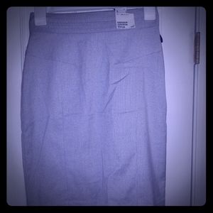 NWOT H&M pencil skirt sz 4 Grey